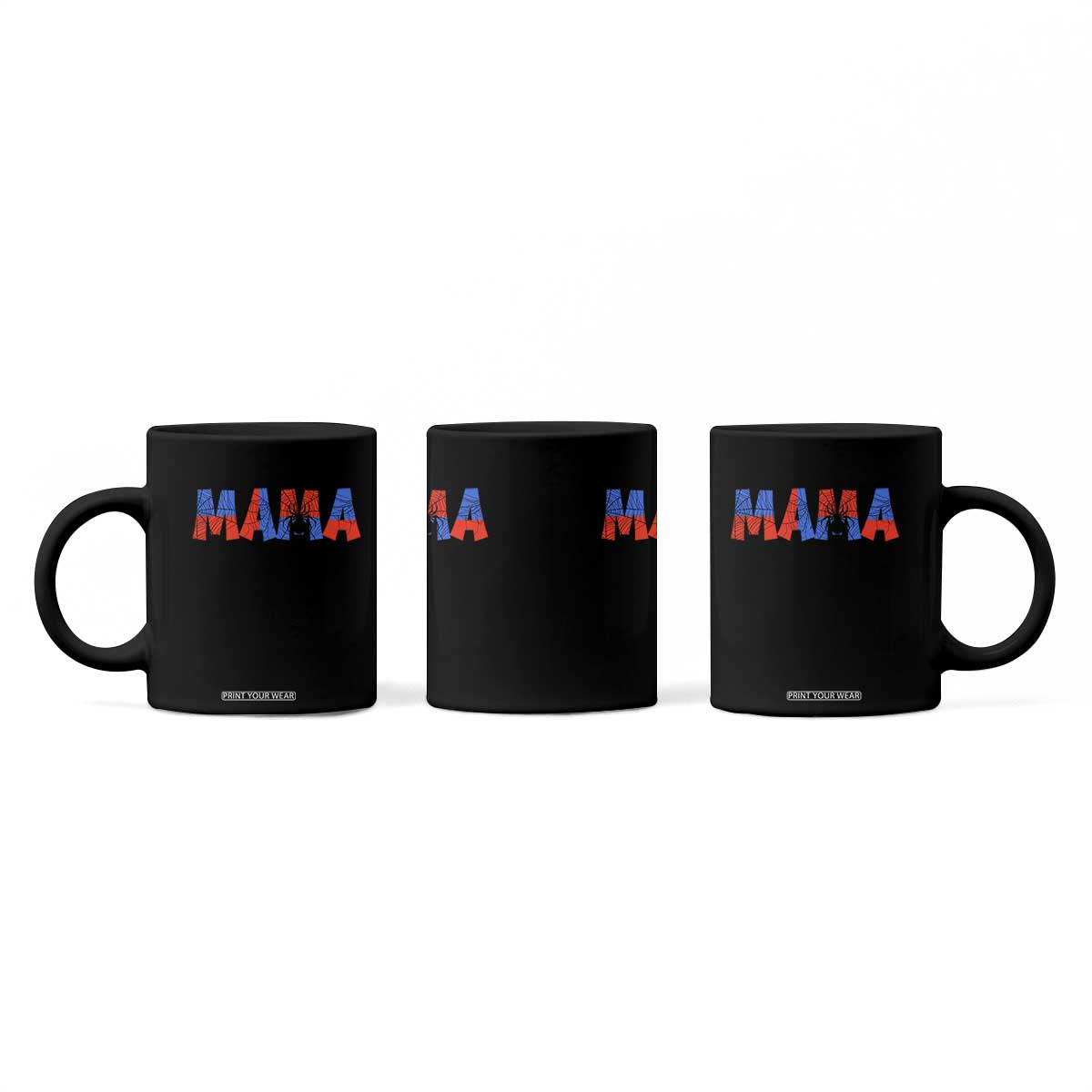 Spooky Mama Spider Web Coffee Mug Cute Halloween Mom Gift TS12 Print Your Wear