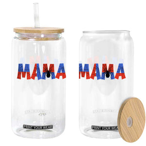 Spooky Mama Spider Web Glass Can Cute Halloween Mom Gift TS12 Print Your Wear