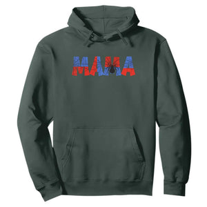 Spooky Mama Spider Web Hoodie Cute Halloween Mom Gift
