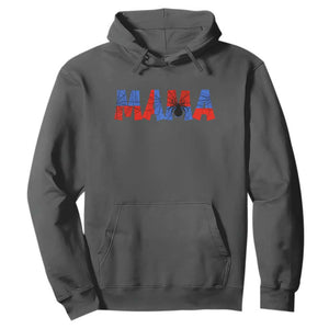 Spooky Mama Spider Web Hoodie Cute Halloween Mom Gift