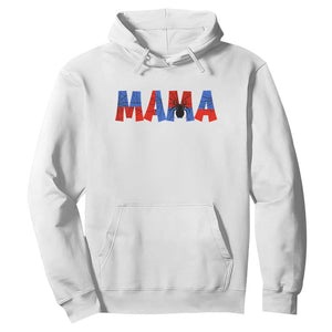 Spooky Mama Spider Web Hoodie Cute Halloween Mom Gift