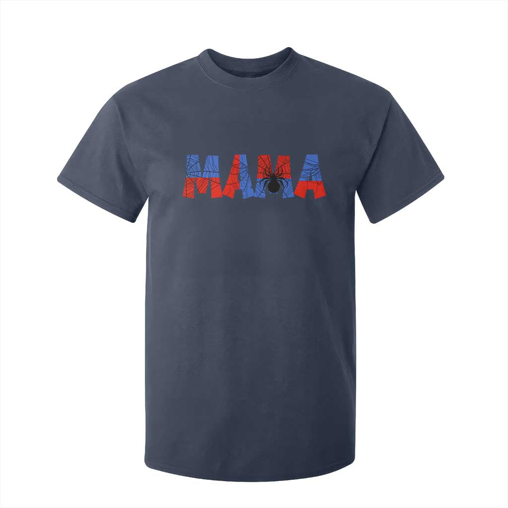 Spooky Mama Spider Web T Shirt For Kid Cute Halloween Mom Gift
