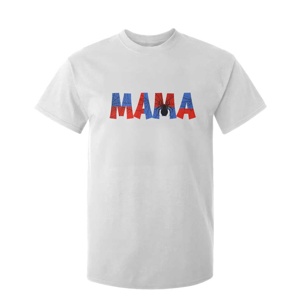 Spooky Mama Spider Web T Shirt For Kid Cute Halloween Mom Gift