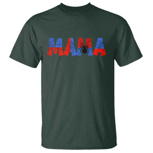 Spooky Mama Spider Web T Shirt Cute Halloween Mom Gift