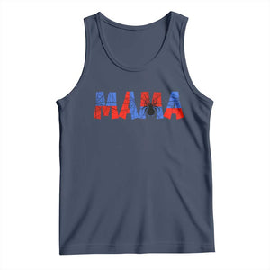 Spooky Mama Spider Web Tank Top Cute Halloween Mom Gift