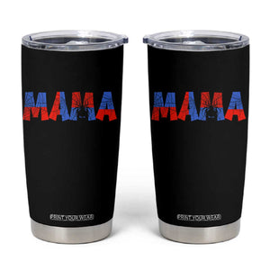 Spooky Mama Spider Web Tumbler Cup Cute Halloween Mom Gift TS12 Black Print Your Wear