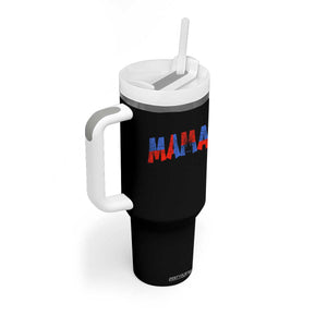 Spooky Mama Spider Web Tumbler With Handle Cute Halloween Mom Gift TS12 Print Your Wear