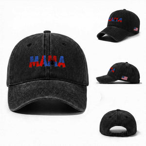 Spooky Mama Spider Web Washed Cotton Baseball Cap Cute Halloween Mom Gift
