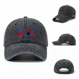 Spooky Mama Spider Web Washed Cotton Baseball Cap Cute Halloween Mom Gift