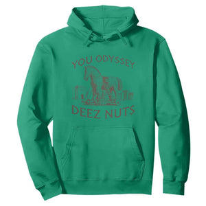 Funny You Odyssey Deez Nuts Trojan Horse Hoodie Ancient Greek History Meme Humor Gift