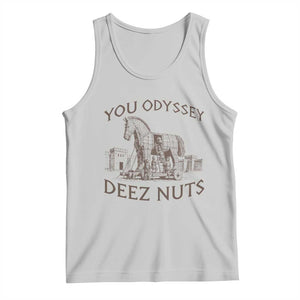 Funny You Odyssey Deez Nuts Trojan Horse Tank Top Ancient Greek History Meme Humor Gift