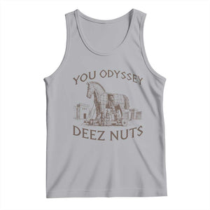 Funny You Odyssey Deez Nuts Trojan Horse Tank Top Ancient Greek History Meme Humor Gift