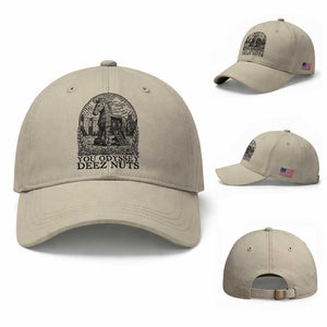 Funny You Odyssey Deez Nuts Trojan Horse Baseball Cap Ancient Greek History Gift