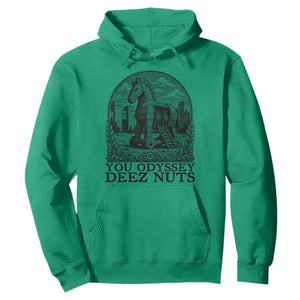 Funny You Odyssey Deez Nuts Trojan Horse Hoodie Ancient Greek History Gift