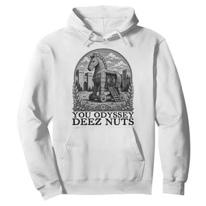Funny You Odyssey Deez Nuts Trojan Horse Hoodie Ancient Greek History Gift