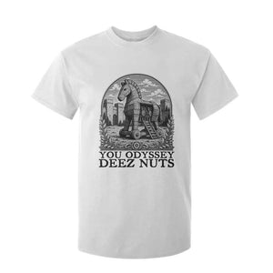 Funny You Odyssey Deez Nuts Trojan Horse T Shirt For Kid Ancient Greek History Gift
