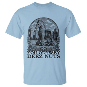 Funny You Odyssey Deez Nuts Trojan Horse T Shirt Ancient Greek History Gift