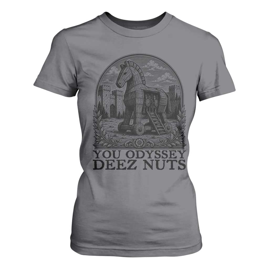 Funny You Odyssey Deez Nuts Trojan Horse T Shirt For Women Ancient Greek History Gift