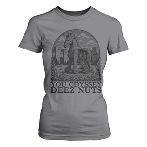 Funny You Odyssey Deez Nuts Trojan Horse T Shirt For Women Ancient Greek History Gift