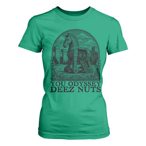 Funny You Odyssey Deez Nuts Trojan Horse T Shirt For Women Ancient Greek History Gift