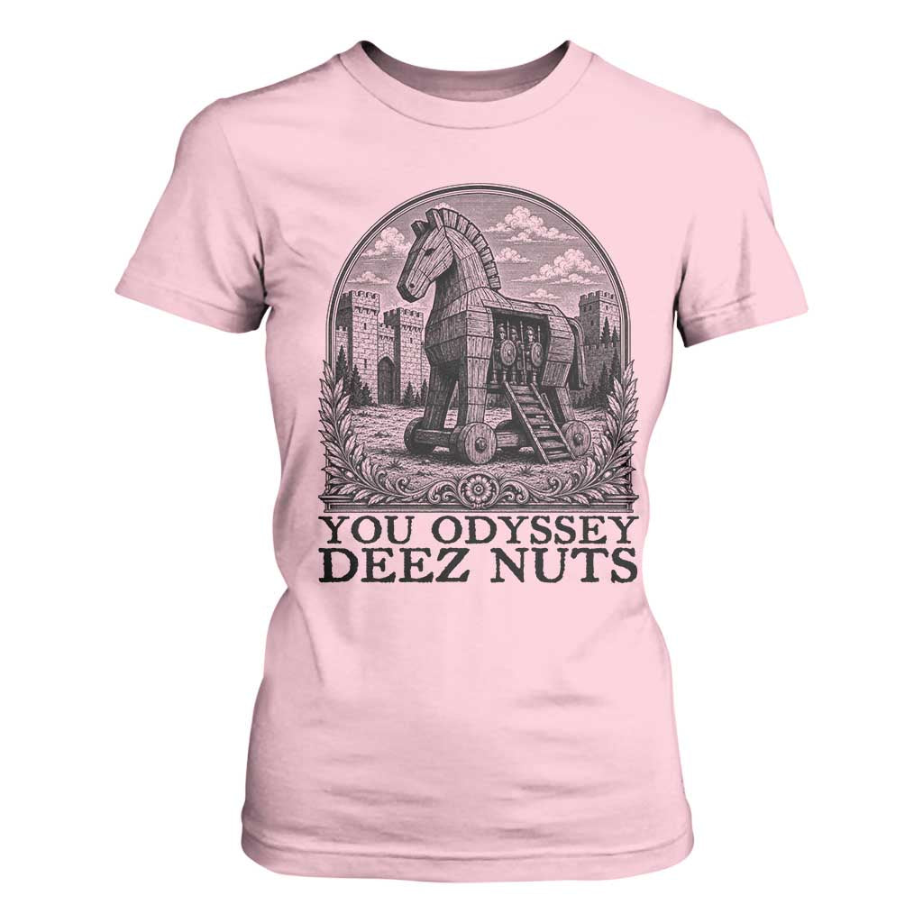 Funny You Odyssey Deez Nuts Trojan Horse T Shirt For Women Ancient Greek History Gift