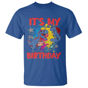 Dino Spider Its My 3rd Birthday T Shirt Dinosaur Gift For Boys
