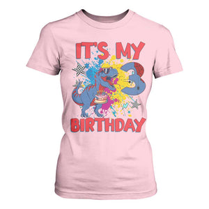 Dino Spider Its My 3rd Birthday T Shirt For Women Dinosaur Gift For Boys
