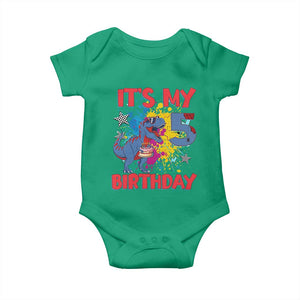 Dino Spider Its My 5th Birthday Baby Onesie Dinosaur Gift For Boys