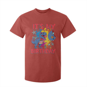 Dino Spider Its My 6th Birthday T Shirt For Kid Dinosaur Gift For Boys