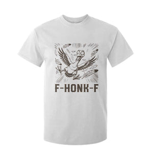 F Honk F Goose Lover T Shirt For Kid Funny Silly Chaotic Gift - Print Your Wear