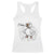 F Caw F Grumpy Goose Racerback Tank Top Funny Attitude Meme Gift - Print Your Wear