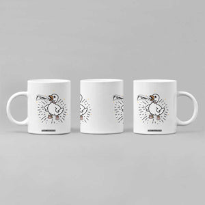 F Caw F Grumpy Goose Coffee Mug Funny Attitude Meme Gift TS12 Print Your Wear