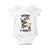 Merry F Caw F Goose Baby Onesie Funny Christmas Gift - Print Your Wear