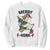 Merry F Caw F Goose Sweatshirt Funny Christmas Gift - Print Your Wear