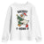 Merry F Caw F Goose Youth Sweatshirt Funny Christmas Gift - Print Your Wear