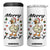 Merry F Caw F Goose 4 in 1 Can Cooler Tumbler Funny Rebellious Christmas Gift - Print Your Wear