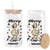 Merry F Caw F Goose Glass Can Funny Rebellious Christmas Gift - Print Your Wear