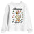 Merry F Caw F Goose Youth Sweatshirt Funny Rebellious Christmas Gift - Print Your Wear