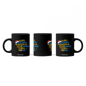 Christmas Hanukkah Interfaith Family Gift Coffee Mug In A World Full Of Darkness Be A Light TS12 Print Your Wear