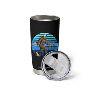 Funny Christmas Hanukkah Bigfoot Lover Tumbler Cup Jewish Holiday Gift TS12 Print Your Wear