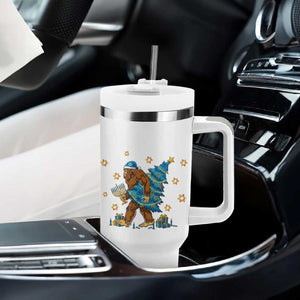 Funny Hanukkah Bigfoot Lover Jewish Holiday Gift Tumbler With Handle TS12 Print Your Wear