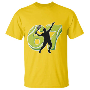 Funny Gen Z Alpha Gift T Shirt Six Seven Meme Tennis Lover TS12 Daisy Print Your Wear
