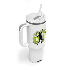 Funny Gen Z Alpha Gift Tumbler With Handle Six Seven Meme Tennis Lover TS12 Print Your Wear