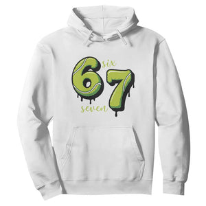 Six Seven Meme Tennis Lover Hoodie Gen Alpha Slang Gift TS12 White Print Your Wear