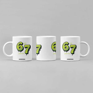 Six Seven Meme Tennis Lover Coffee Mug Gen Alpha Slang Gift TS12 Print Your Wear