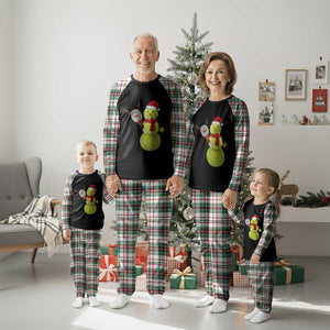 Funny Christmas Tennis Snowman Plaid Pajama Set Tennis Lover Gift TS12 Christmas Plaid Print Your Wear