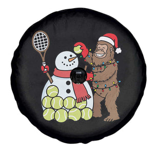 Funny Squatch Christmas Tennis Gift Spare Tire Cover Bigfoot Player Enthusiast TS12 Print Your Wear