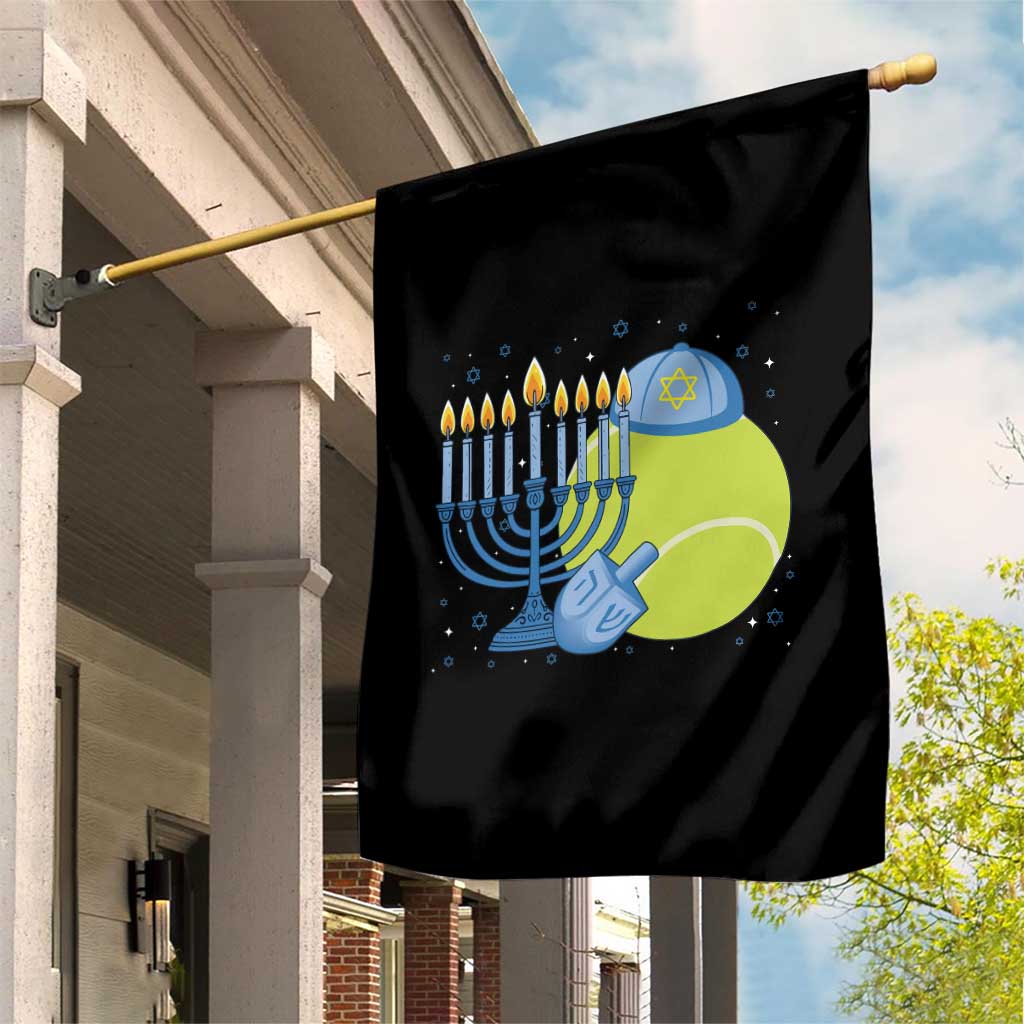 Jewish Tennis Player Hanukkah Garden Flag Funny Racquet Lover Gift TS12 Print Your Wear