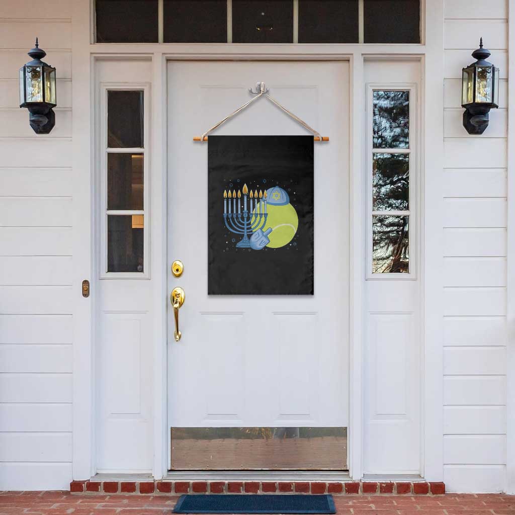 Jewish Tennis Player Hanukkah Garden Flag Funny Racquet Lover Gift TS12 Print Your Wear