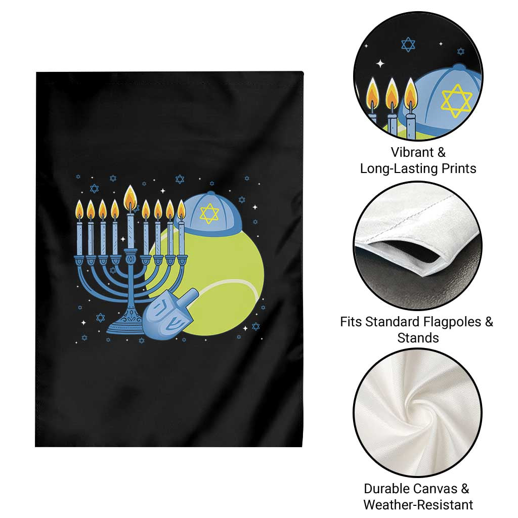 Jewish Tennis Player Hanukkah Garden Flag Funny Racquet Lover Gift TS12 Print Your Wear